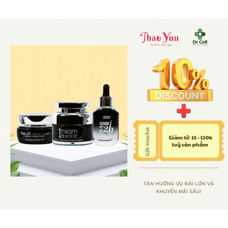 Combo Cấp Ẩm Dưỡng Trắng Sáng Da, Mờ Thâm Sạm Nám Dr Cell Cung Cấp Dưỡng Chất Tái Sinh Tế Bào Mới Cho Da