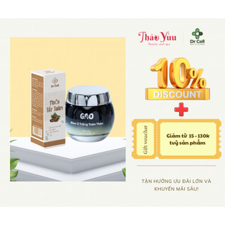 Combo Loại Bỏ Tế Bào Chết, Dưỡng Ẩm Trắng Sáng Da Dr Cell Giúp Da Sáng Hồng Rạng Rỡ