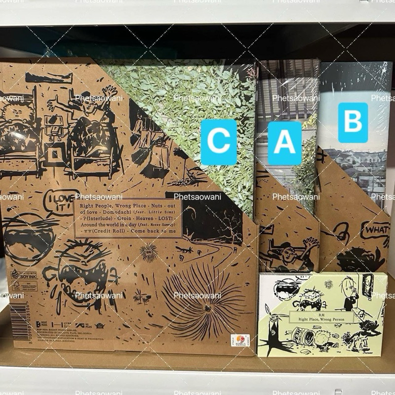 (CHAT TRƯỚC/ĐỌC MÔ TẢ) BTS Official RM Solo Album Right Place, Wrong Person (RPWP)