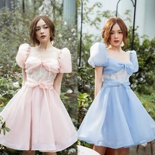 Đầm kiểu tay phồng Chillgals - S/M#