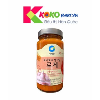 Sốt spaghetti cà chua & kem tươi Chungjungone 600g