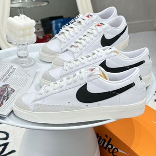 Giày nike blazer low '77 vintage m white black