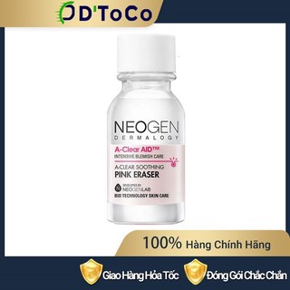 Chấm mụn neogen 2 lớp giảm sưng mụn a-clear aid soothing pink eraser 15m