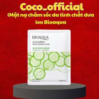 {Bioaqua}Mặt nạ chăm sóc da tinh chất dưa leo Bioaqua có chứa vitamin C giúp giảm sạm da hiệu quả