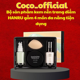 Bộ sản phẩm kem nền trang điểm MSMEESHU gồm 4 món đa năng tiện dụng