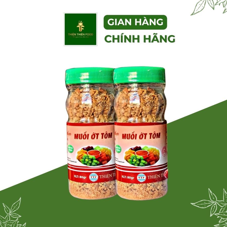 Muối tôm chấm trái cây hải sản