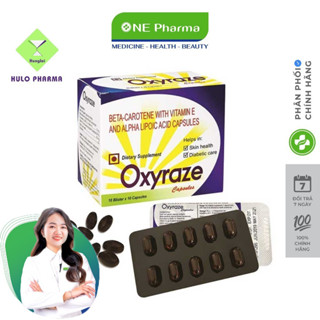 Viên Uống Chống Lão Hóa OXYRAZE FixDerma Giúp Da Trắng Sáng Căng Mịn, Ngăn Chặn Hình Thành Gốc Tự Do, Chống Oxy Hóa