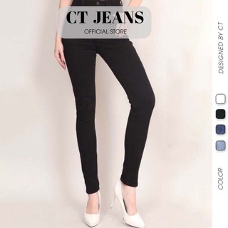 Quần skinny jean nữ bó lưng cao 4 màu tùy chọn CP56, CT JEANS