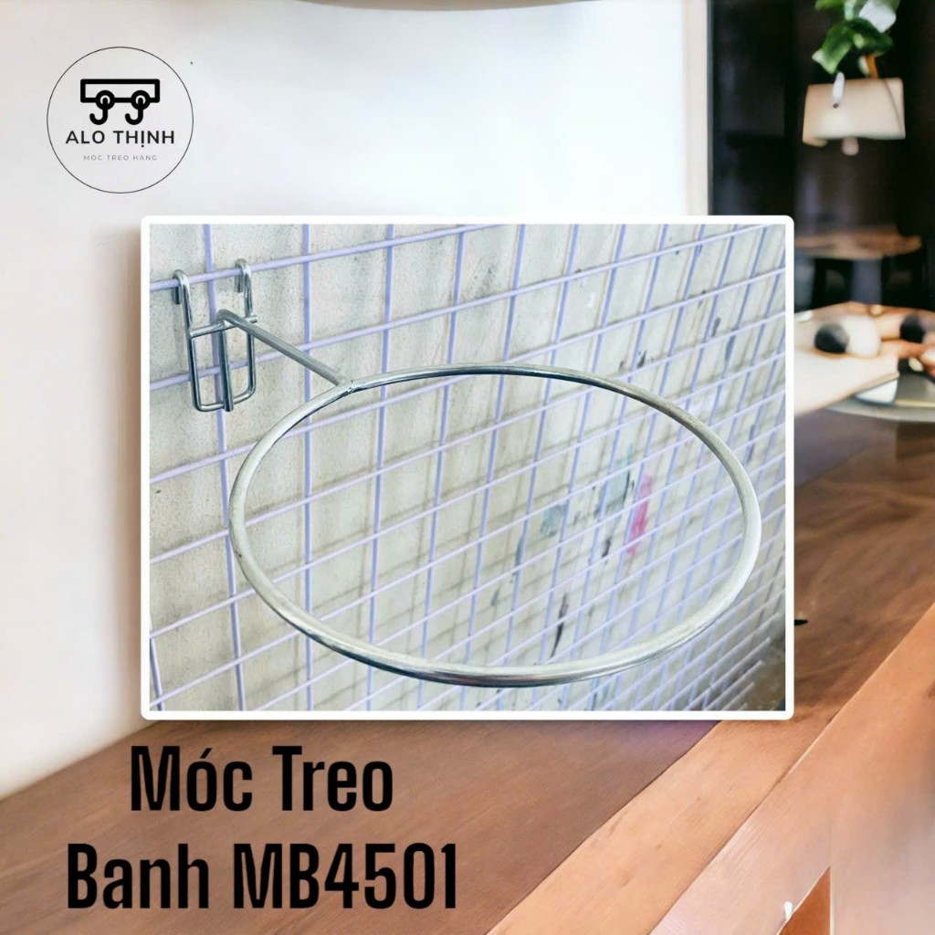 Móc trưng bày bóng đá dạng cài lưới