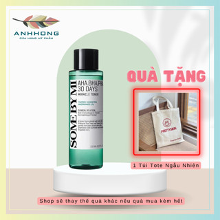Nước hoa hồng Some By Mi làm sạch da dầu mụn trong 30 ngày AHA-BHA-PHA 30 Days Miracle Toner 150ml
