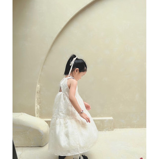 Váy yếm Blume hoa thêu váy thiết kế P’ti chou