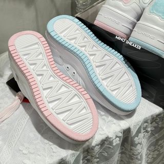 [SẴN AUT 100%] Giày Lining x Marie Cat Blue Pink (AGCT382-7)