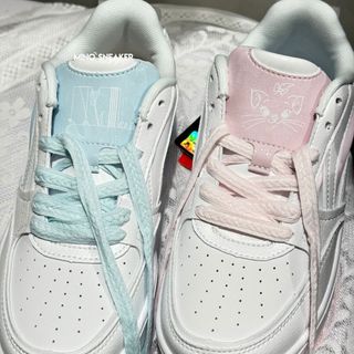 [SẴN AUT 100%] Giày Lining x Marie Cat Blue Pink (AGCT382-7)