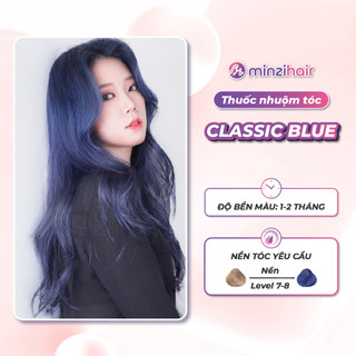 Thuốc Nhuộm Tóc Đậm Đặc Màu CLASSIC BLUE - Minzihair, Minzihair HCM