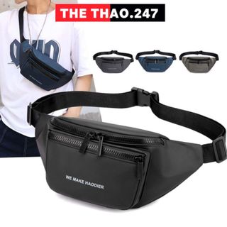 Túi bao tử nam nữ đeo hông, đeo chéo SPORT vải Canvat chống nước nhẹ, kiểu dáng đa dạng phong phú