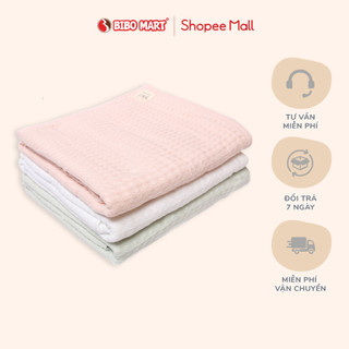 Khăn tắm xô Bibo's size 70 x 150cm chất liệu cotton dệt sợi dệt bông cao cấp, an toàn cho bé