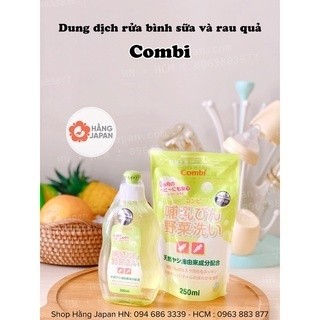 Nước rửa bình sữa Combi Nhật Bản: đậm đặc