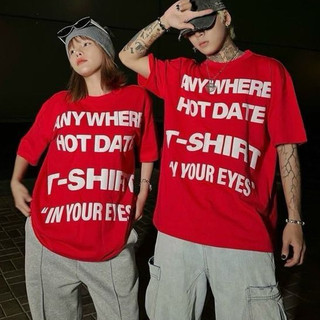 Áo Thun Nam Thun Cotton In Your Area Năng Động Cá Tính-Áo Thun WhenEver In Nổi 3D Chất Vải Cotton Thoáng Khí Không Xù