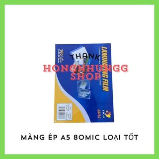 Ép Plastic A5 80 Mic Deluxe - Yidu