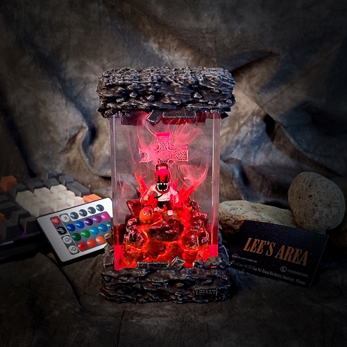 Chainsaw Man lamp, đèn nhân vật Chainsaw Man, chainsaw man & pochita, quà tặng, đồ chới