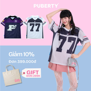 Áo thun thể thao Jersey oversize Localbrand PUBERTY 77 JERSEY