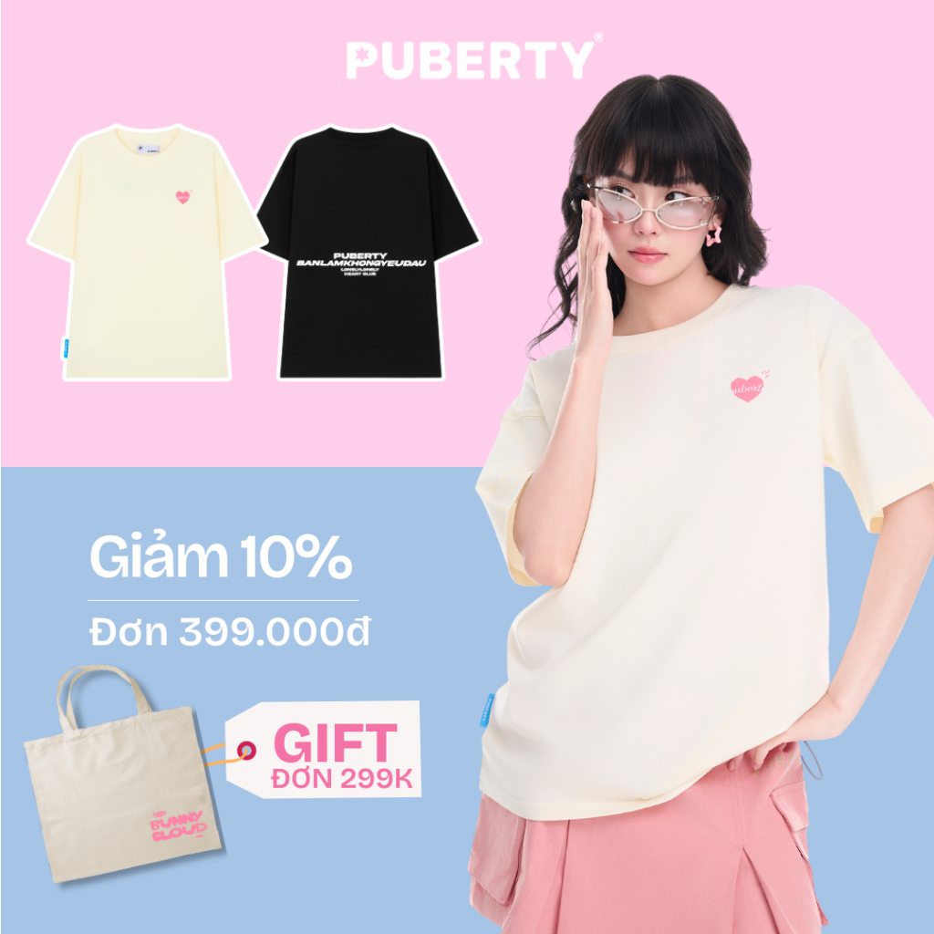 Áo thun Localbrand PUBERTY ESSENTIAL HUMAN LOVE