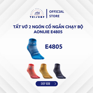 Tất vớ 2 ngón cổ ngắn chạy bộ Aonijie E4805