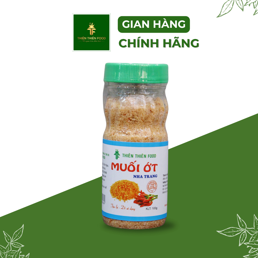 Muối ớt Thiên Thiên Food 100g chấm trái cây, hải sản, đồ nướng siêu ngon