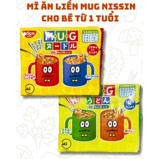 [DATE 12/2024] MÌ MUG CHO BÉ NHẬT BẢN (GÓI 4 VẮT) - MÌ GÓI ĂN LIỀN CHO BÉ