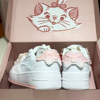 [SIZE 35.5/ 36] Giày Lining x Disney Marie Cat (AGCT382-2)