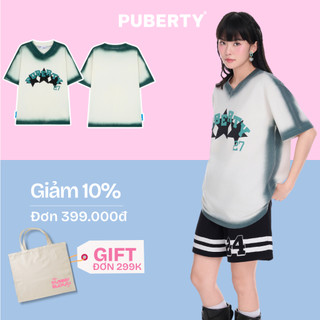 Áo thun unisex oversize localbrand puberty wash tee