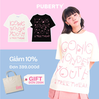 Áo Thun Local Brand PUBERTY I FEEL LOVED