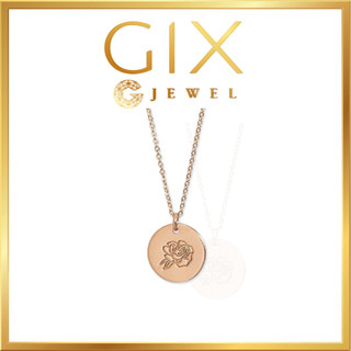 Dây chuyền hoa bạc custom 4 loài hoa cao cấp Gix Jewel