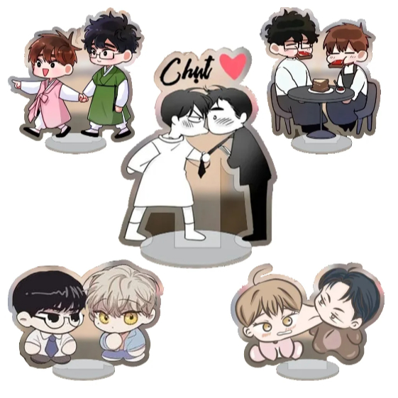 Mô Hình Standee Anime checkmate payback Chất liệu Acrylic trang trí góc học tập bàn làm việc