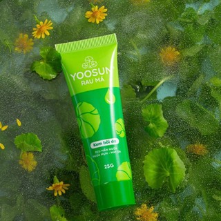 Yoosun Rau má - Ngừa mụn - Rôm sẩy - Mát da - Da đẹp mềm, mịn hơn - Boby (25g)
