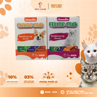 Sữa bột Vemedim cao cấp cho chó mèo hộp 100gr