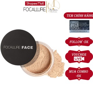Phấn phủ FOCALLURE dạng bột kiềm dầu che phủ toàn diện 7g FA-15