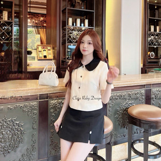 Clara Ruby- Áo Anna cổ sen size S-XL