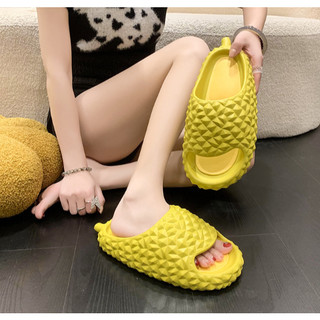 Dép bánh mì mặc êm chân kiểu trái sầu riêng