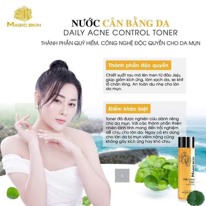 Toner Rau Má MAGIC SKIN 180ml