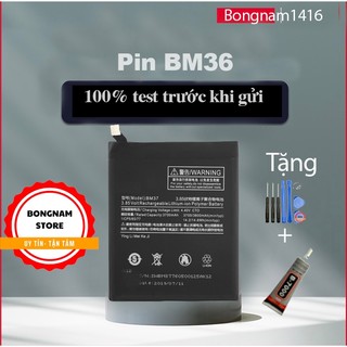 Pin thay thế xiaomi mi 5s plus bm37 kèm bộ sửa và keo dán