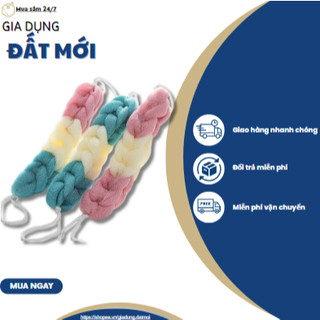 ★MỚI★ Bông tắm dài tạo bọt cao cấp ★giadung.datmoi★