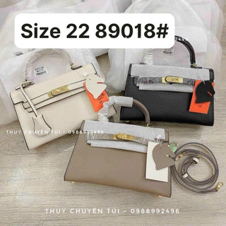 Túi h m quai xách size 22 dáng thấp #89018