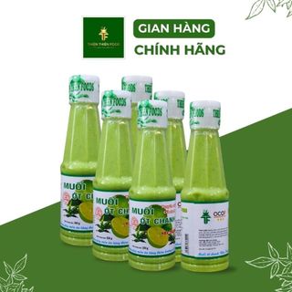 Muối ớt chấm hải sản - muối ớt xanh nha trang