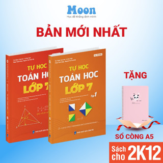 Sách toán lớp 7 chương trình mới Moonbook, sách ID tự học toán 7 kết nối tri thức, cánh diều, chân trời sáng tạo
