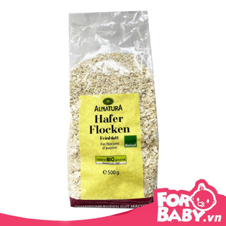 [DATE 12/2025] Yến mạch Bio Alnatura Đức 500gr