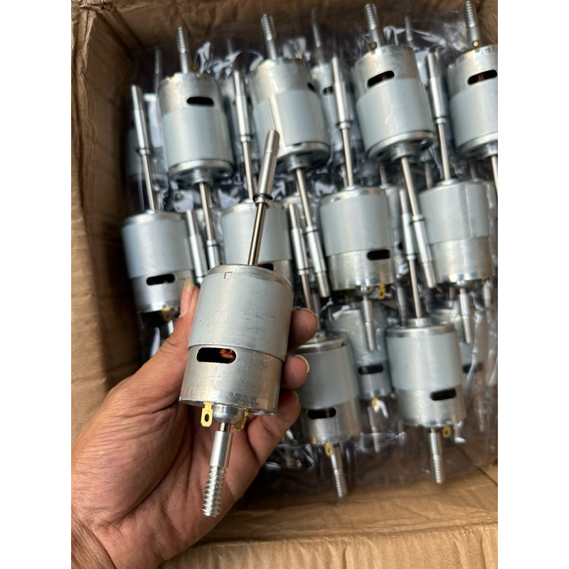Mô Tơ Quạt 775 - 12V . Mô Tơ Quạt Ắc Quy 12V