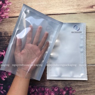 Túi ba biên Trong/Bạc hàn nhiệt hút chân không