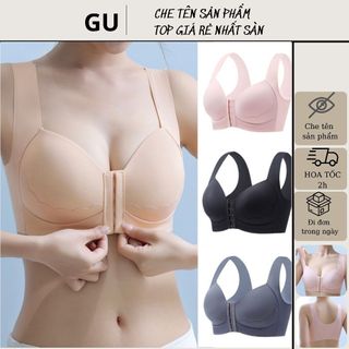  Áo Lót Su Size 36-44 Cài Trước Đệm Mỏng Quả To Không Gọng Mềm Mát Ôm Gọn Ngực 164 