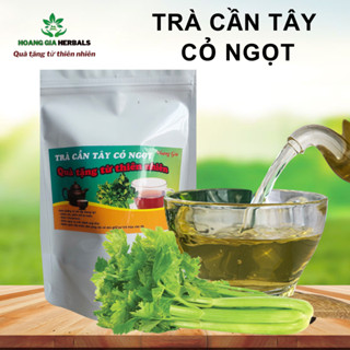 Trà Cần Tây Cỏ Ngọt túi lọc Giảm Cân, Detox cơ thể, Trắng Da chống lão hoá, 100% Ogranic 40gr